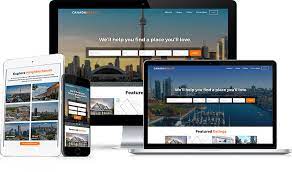 real estate website development