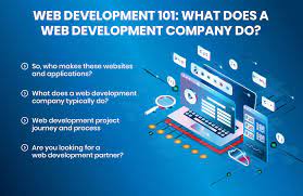 web development company website