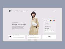 ecommerce website ui design