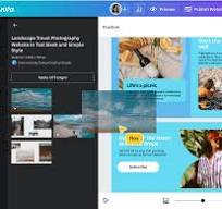 one page website design