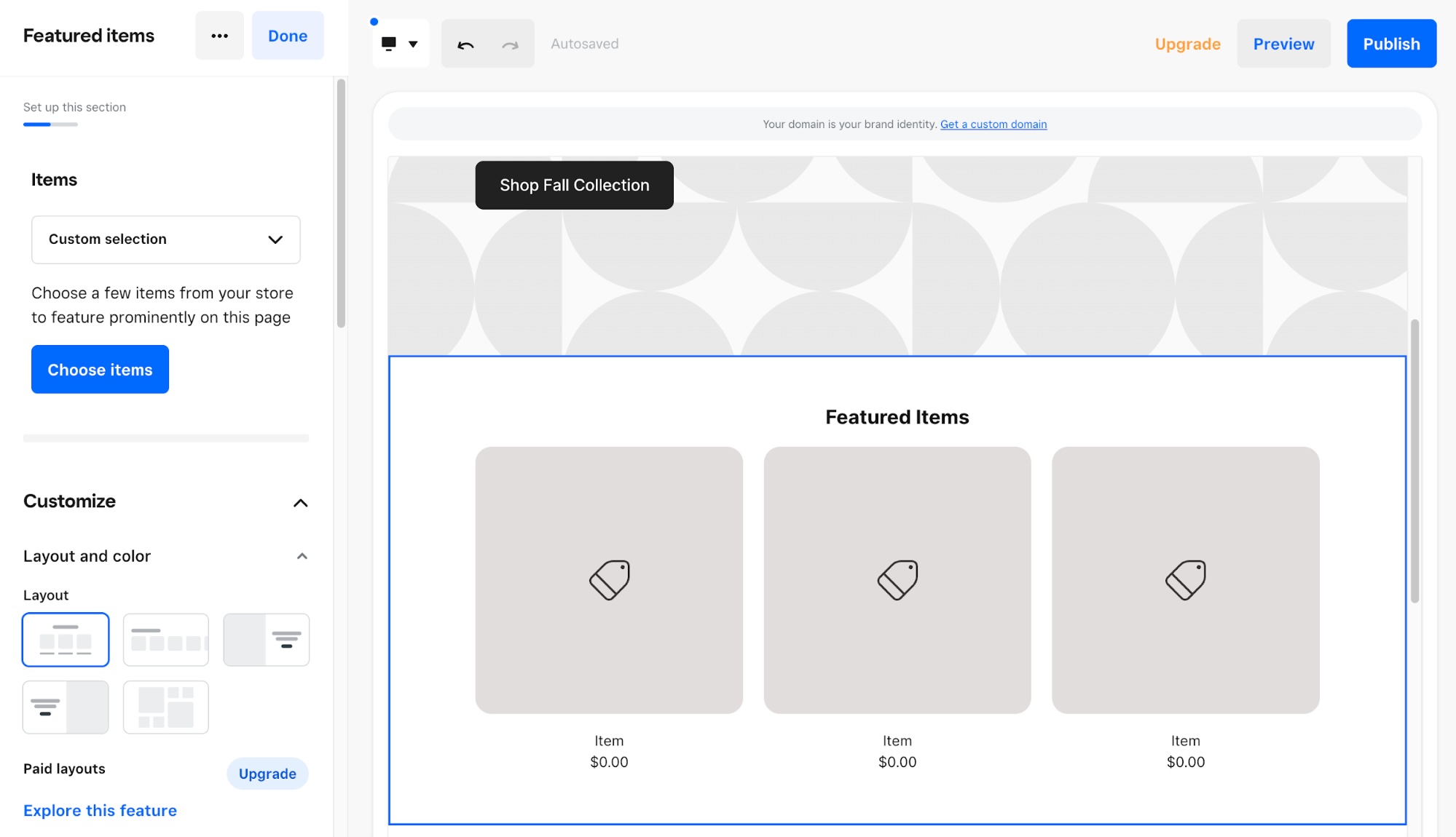 design your own website