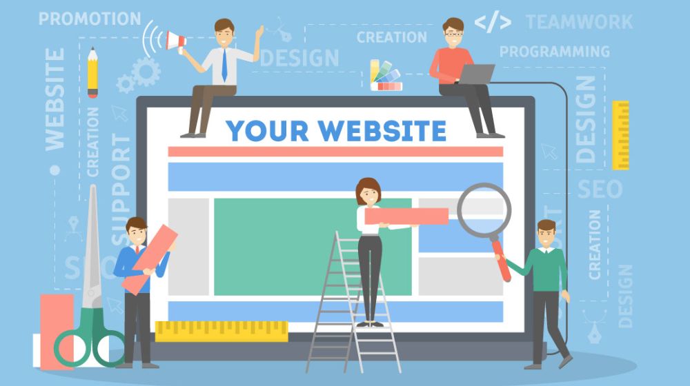 design your website