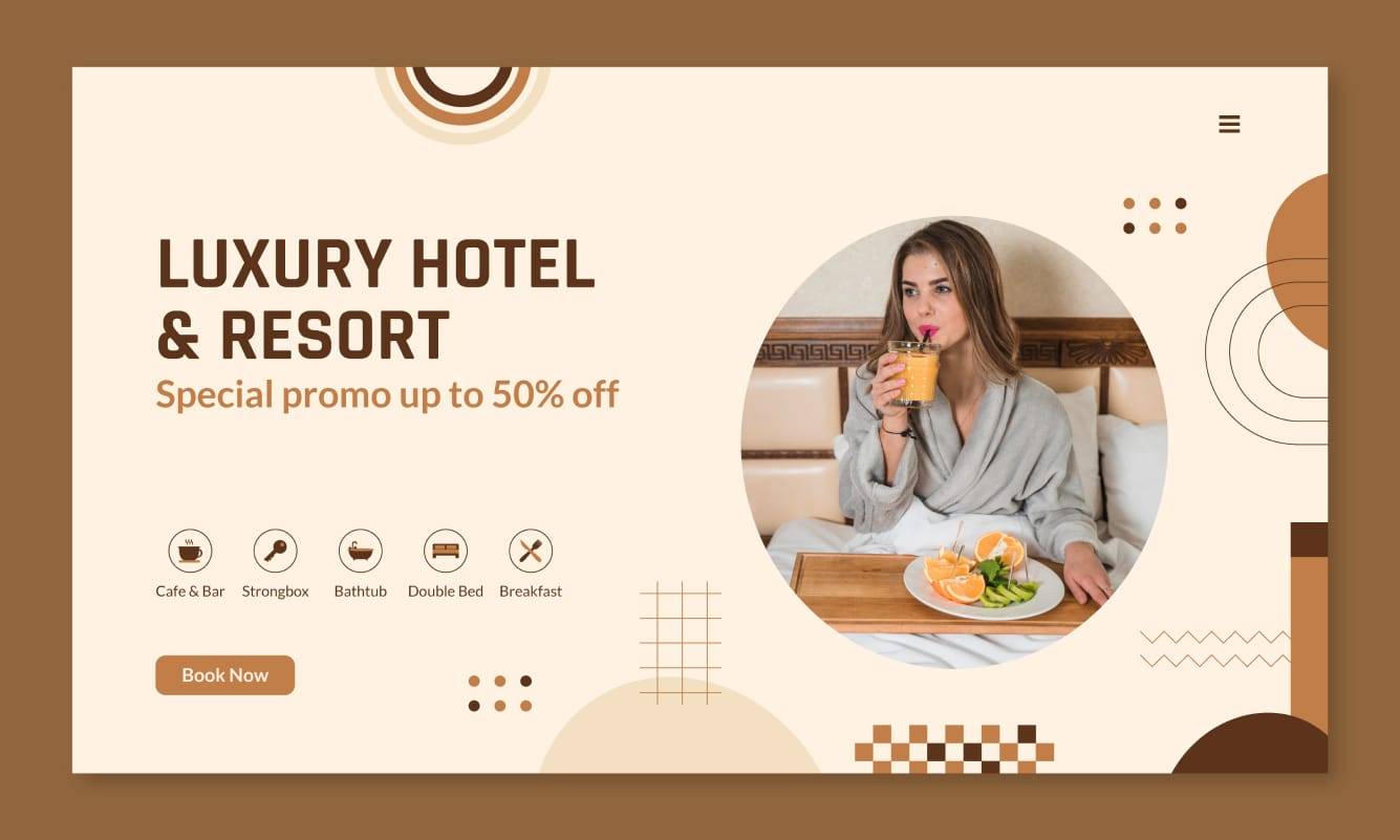 hotel website design