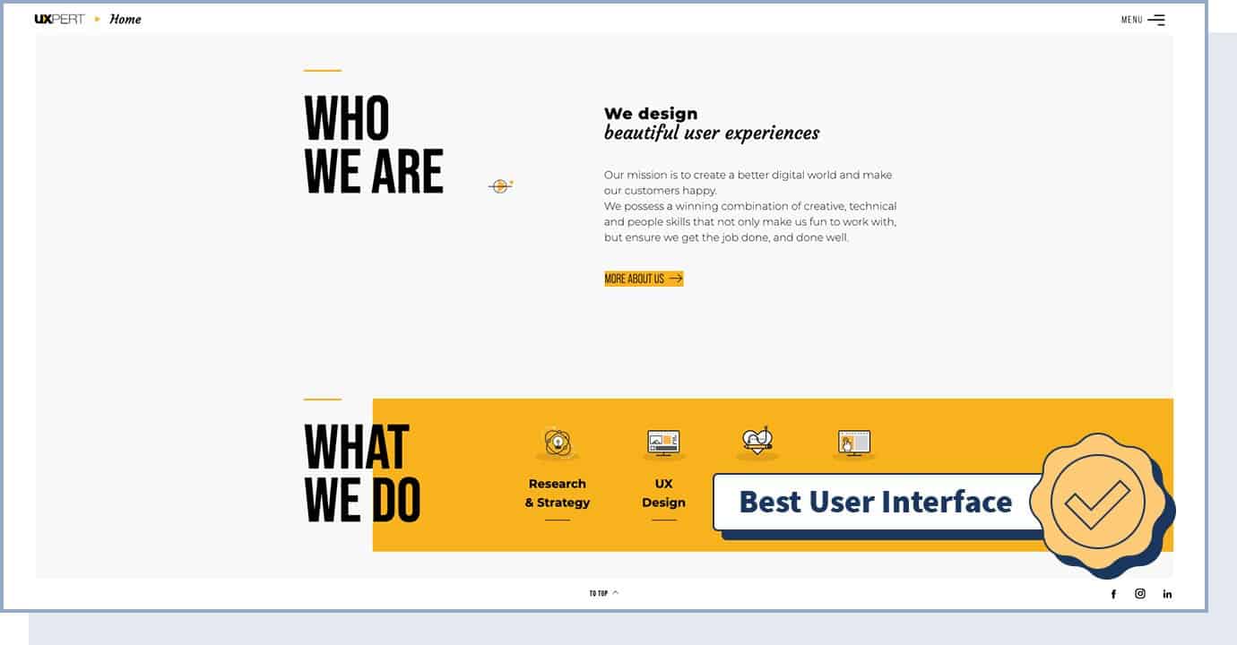 well designed websites