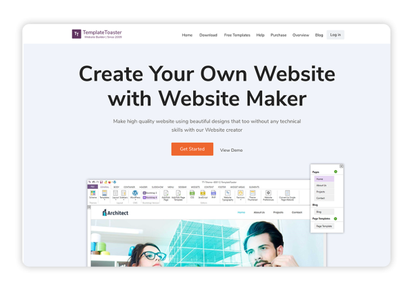 design your own website
