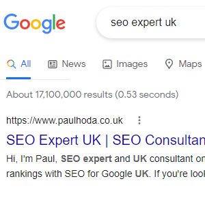 seo google expert