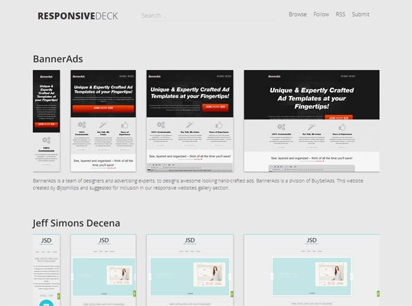 responsive web page design