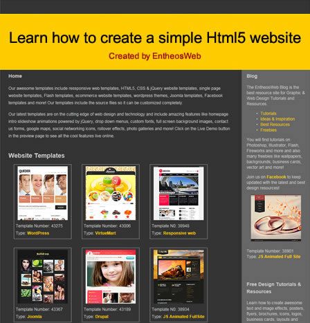 html5 responsive design