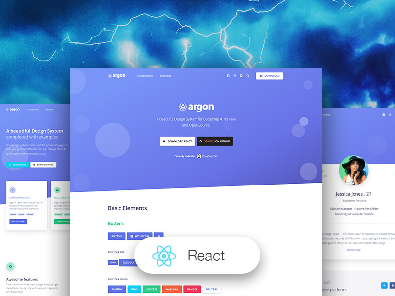 react responsive web design